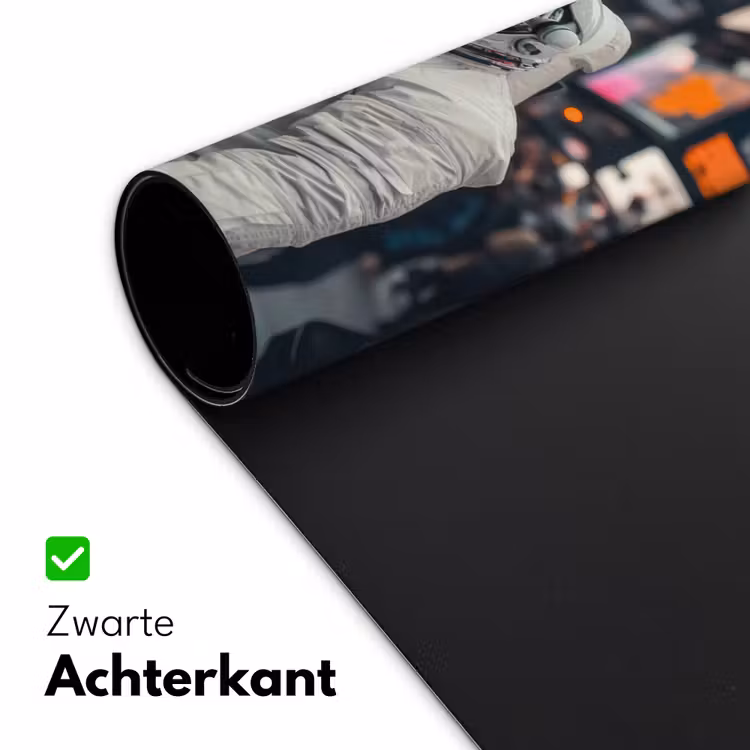 Stad - Mensen - Astronaut - Wit Muismat XXL klein -sfeer2
