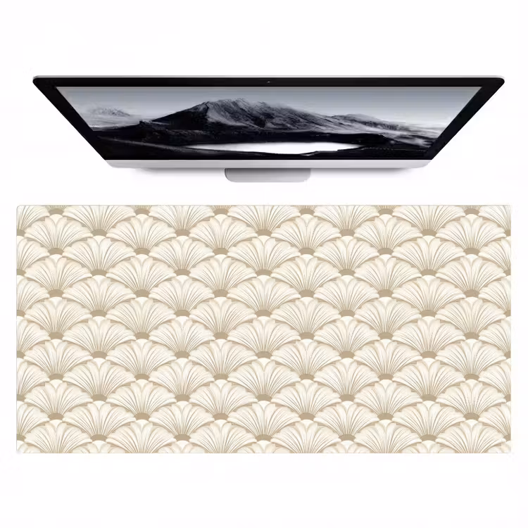 Klassiek - Art - Beige Muismat XXL klein 681 -zzz3d