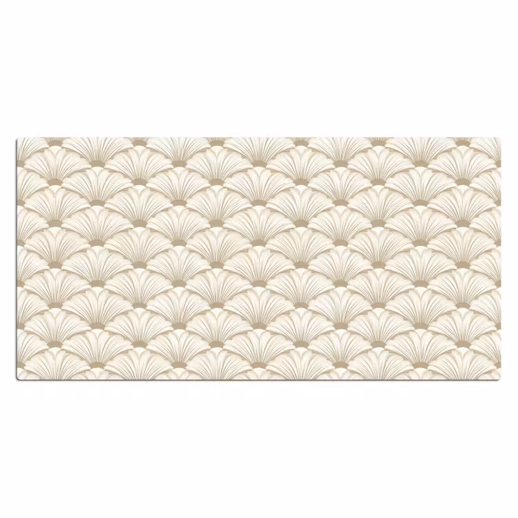 Klassiek - Art - Beige Muismat XXL klein 681 -3d_leeg