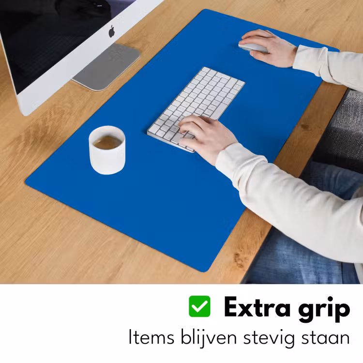 Classic - Azure - Blauw Muismat XXL klein 681 -sfeer3
