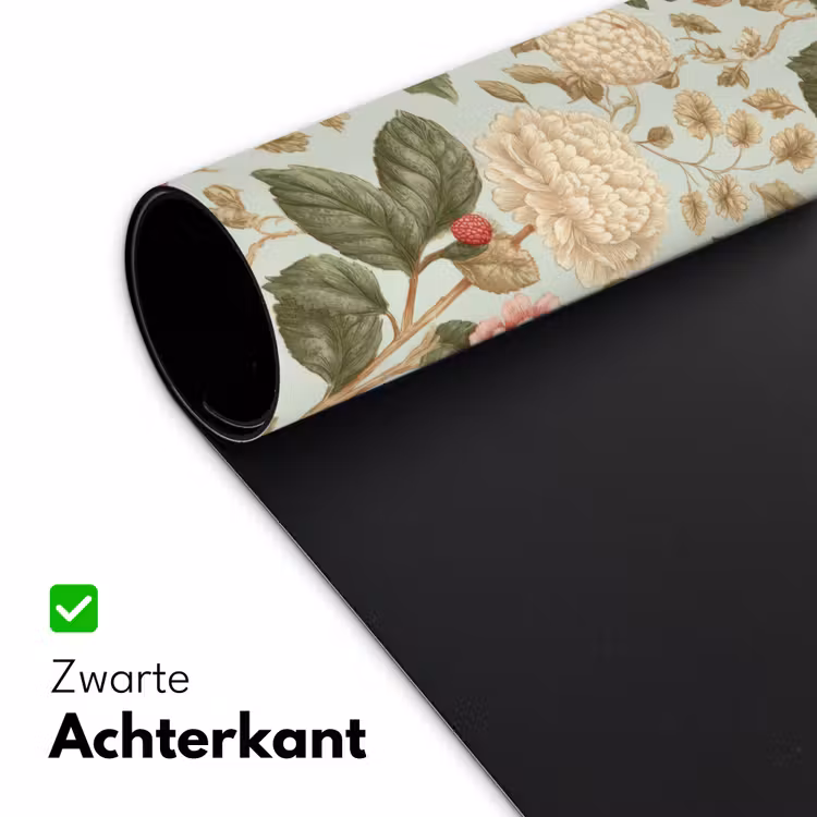 Klassiek - Botanisch - Veelkleurig Muismat XXL klein 681 -sfeer2