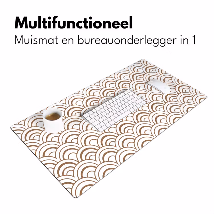 Klassiek - Motief - Terracotta Muismat XXL klein 681 -sfeer4
