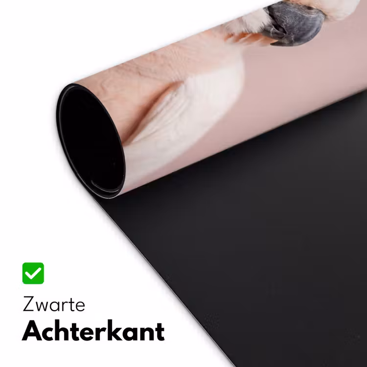 Kaketoe - Portret - Roze Muismat XXL klein -sfeer2