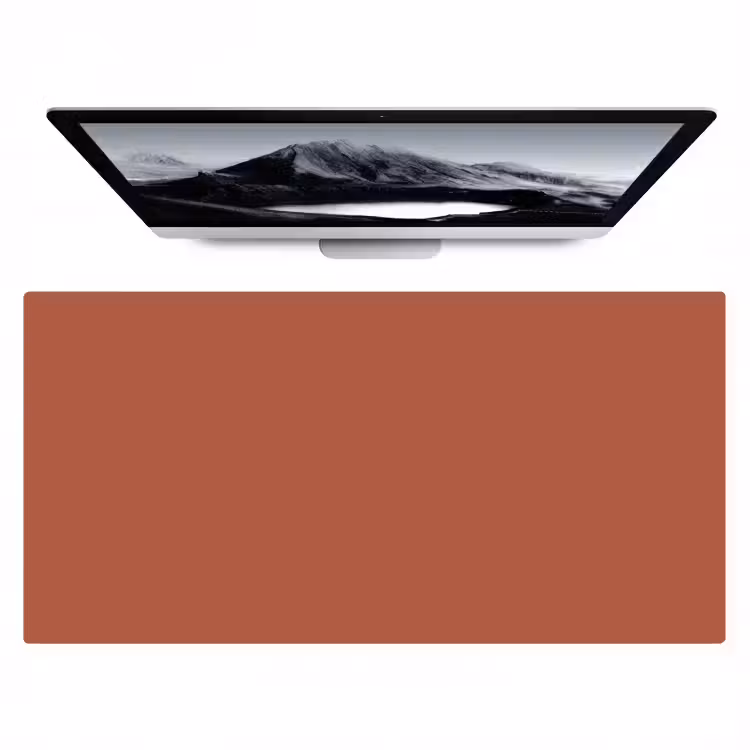 Copperhead - Oranje - Bruin Muismat XXL klein 681 -zzz3d
