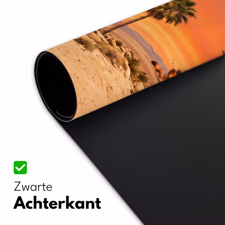 Desk Mat - Cowboy - Horse - Desert - Cowboy - Paard - Woestijn Muismat XXL klein