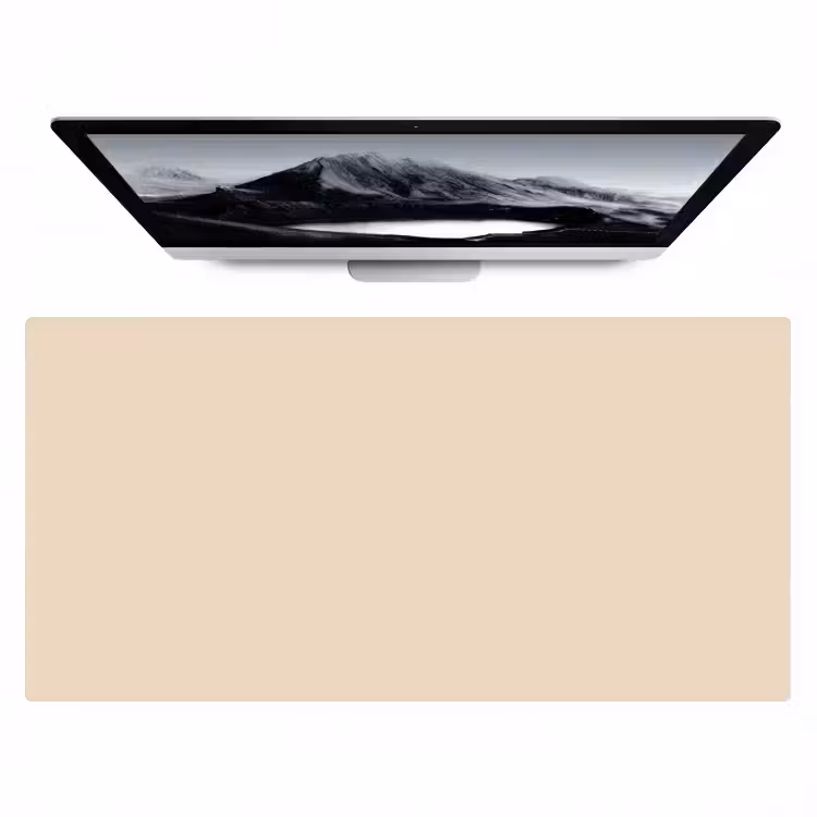 Cream - Nude - Neutraal Muismat XXL klein 681 -zzz3d