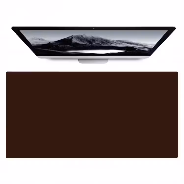 Dark - Chocolate - Bruin Muismat XXL klein 681 -zzz3d