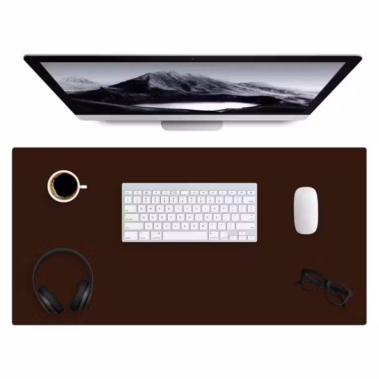 Dark - Chocolate - Bruin Muismat XXL klein 681 -3d