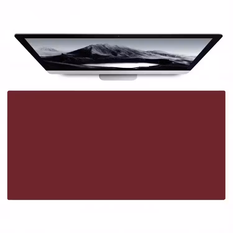 Dark - Garnet - Rood Muismat XXL klein 681 -zzz3d