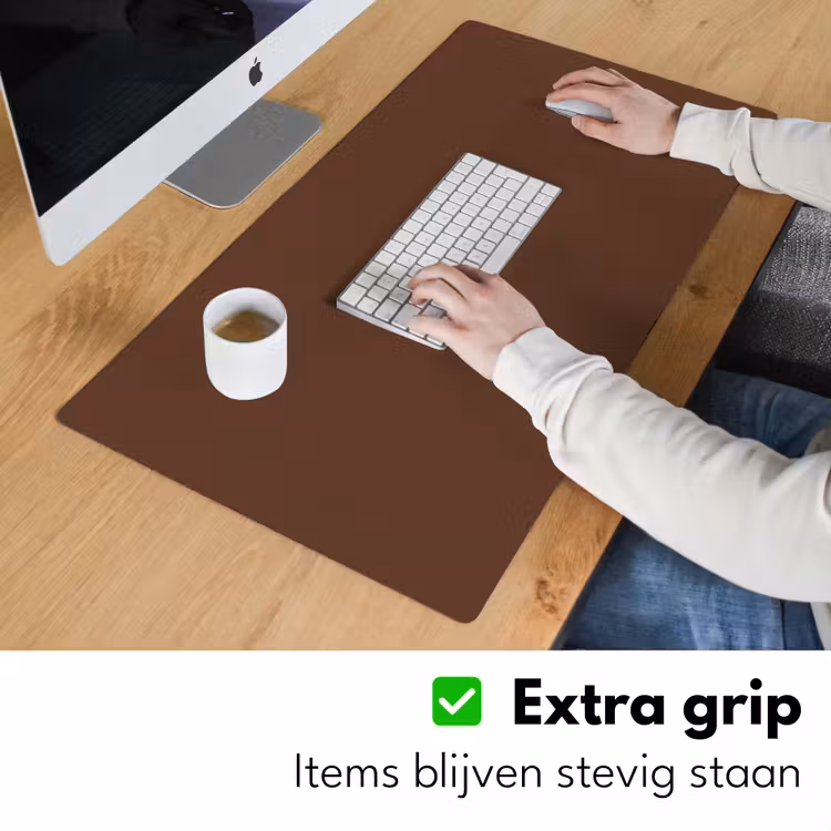 Deep - Clay - Brown - Bruin Muismat XXL klein 681 -sfeer3