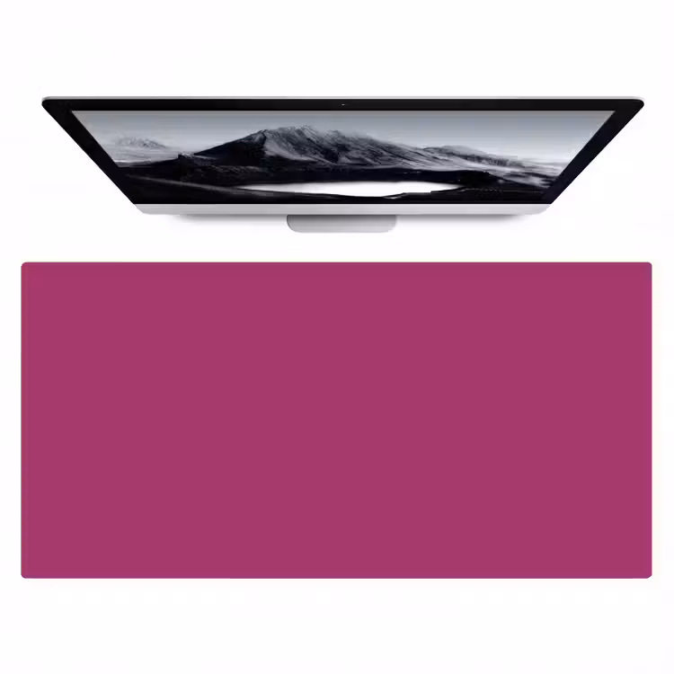 Deep - Magenta - Paars Muismat XXL klein 681 -zzz3d