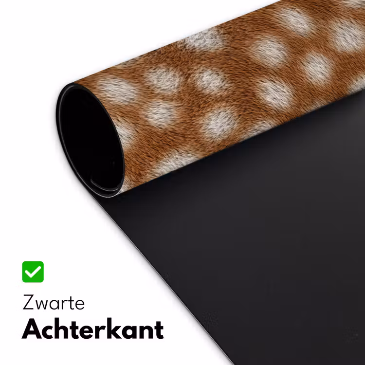Hert - Vacht - Bruin Muismat XXL klein 681 -sfeer2