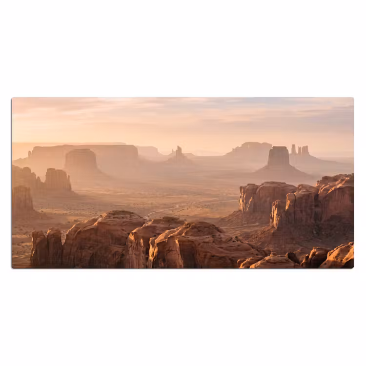 Woestijn - Landschap - Natuur Muismat XXL klein -3d_leeg
