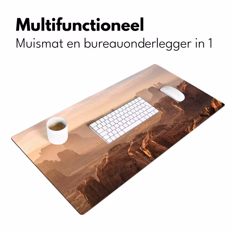 Woestijn - Landschap - Natuur Muismat XXL klein -sfeer4