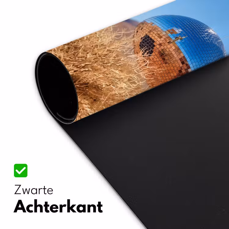 Desk Mat - Desert - Mirror Ball - Art - Woestijn - Spiegelbal - Kunst Muismat XXL klein