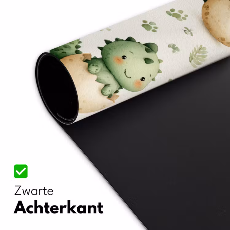 Dino - Eieren - Groen Muismat XXL klein 681 -sfeer2