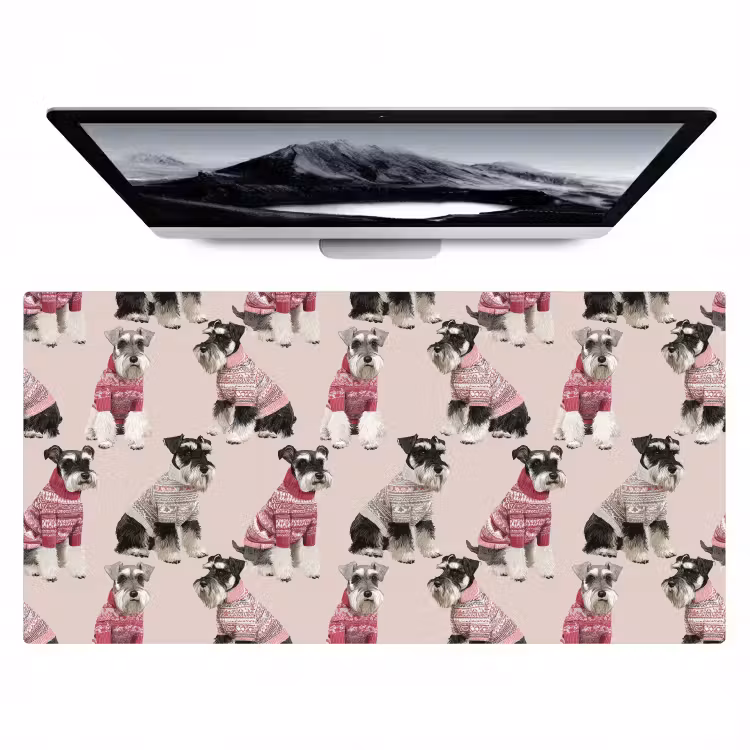 Honden - Truien - Rood Muismat XXL klein 681 -zzz3d