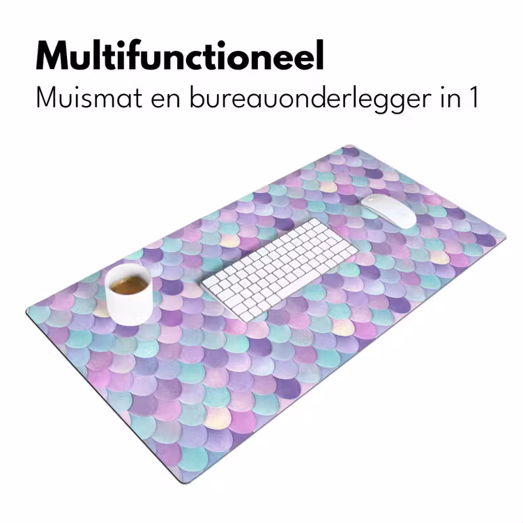 Dromerig - Zeemeermin - Pastel Muismat XXL klein 681 -sfeer4