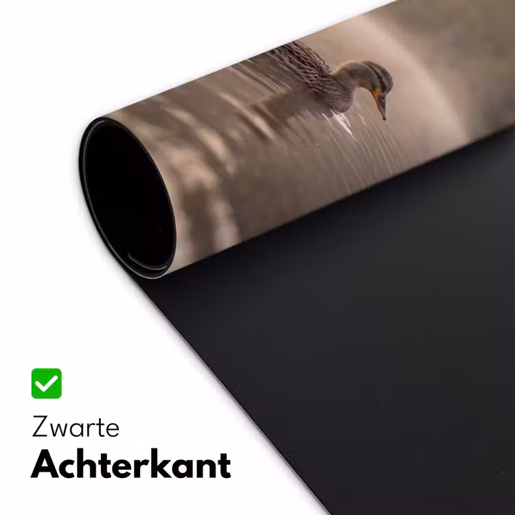 Eenden - Water - Mist - Natuur Muismat XXL klein -sfeer2
