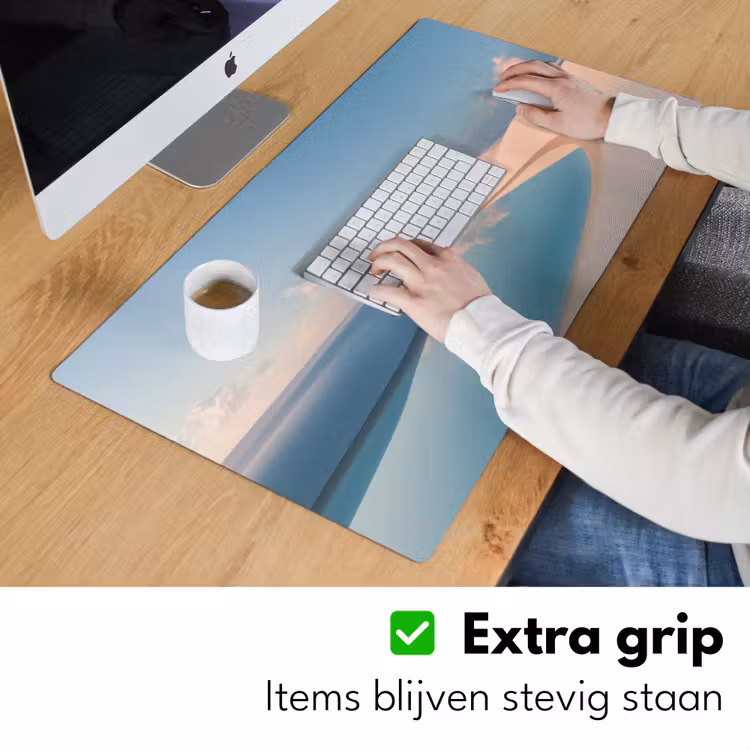 Duinen - Waterplas - Oneindige rust Muismat XXL klein -sfeer3