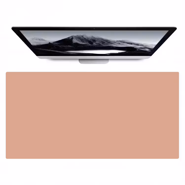 Dusty - Rose - Roze Muismat XXL klein 681 -zzz3d