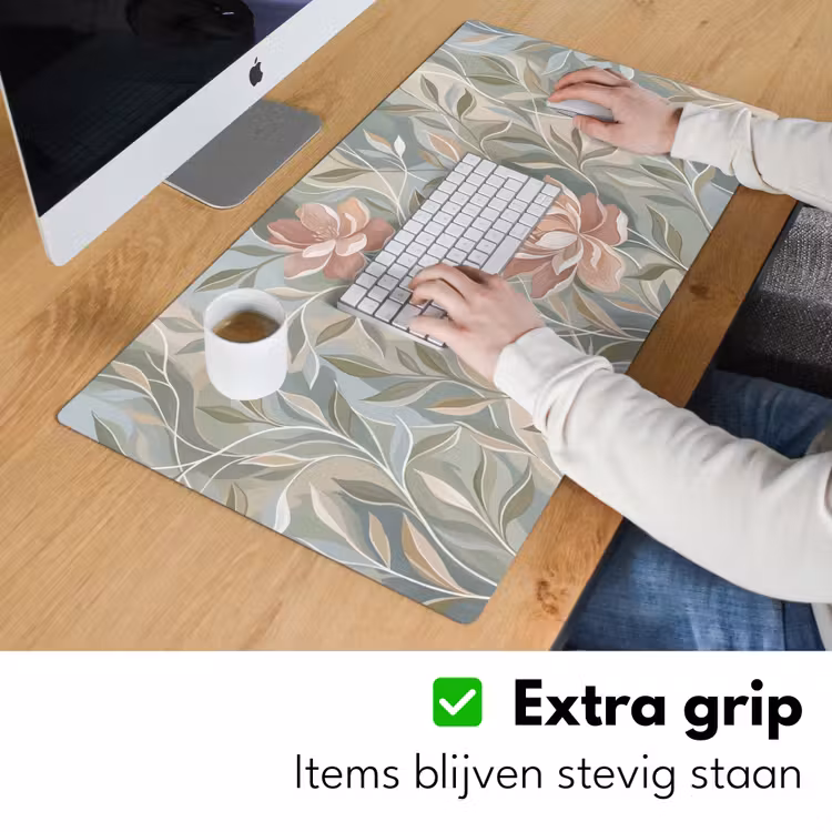 Elegant - Romantiek - Roze Muismat XXL klein -sfeer3