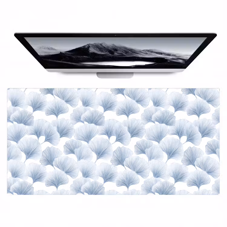 Waaier - Modern - Blauw Muismat XXL klein 681 -zzz3d