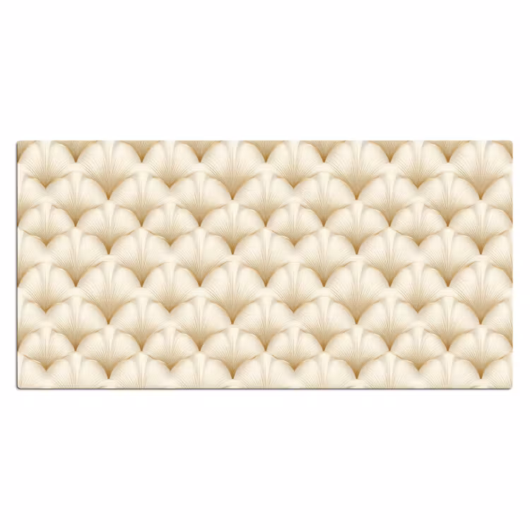 Waaier - Motief - Goud Muismat XXL klein 681 -3d_leeg