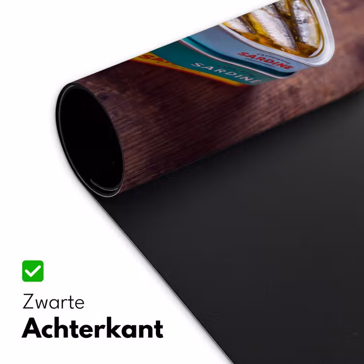 Desk Mat - Fish - Cans - Kitchen - Vis - Blikjes - Keuken Muismat XXL klein