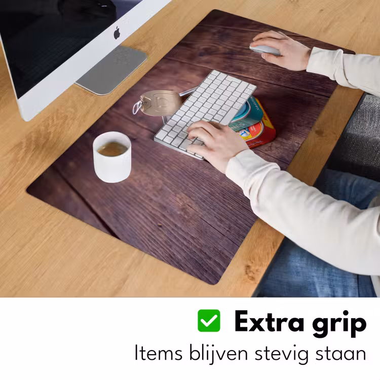 Desk Mat - Fish - Cans - Kitchen - Vis - Blikjes - Keuken Muismat XXL klein