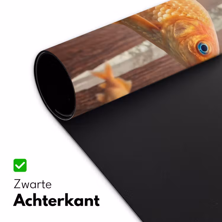 Desk Mat - Fish - Forest - Fantasy - Vis - Bos - Fantasie Muismat XXL klein