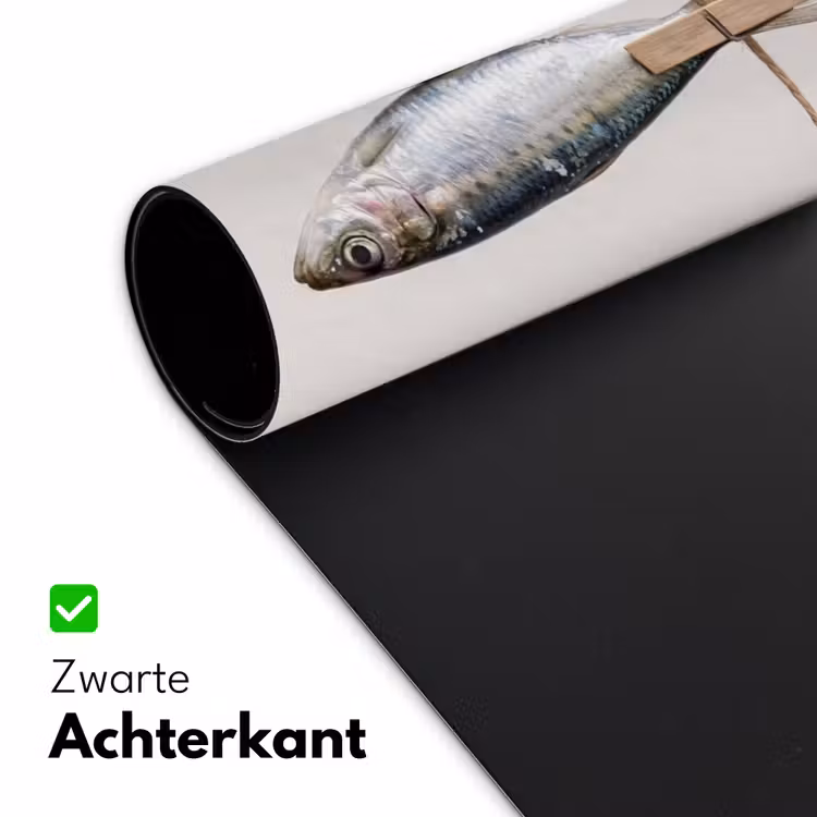 Desk Mat - Fish - Hanging - Food - Vis - Hangend - Eten Muismat XXL klein