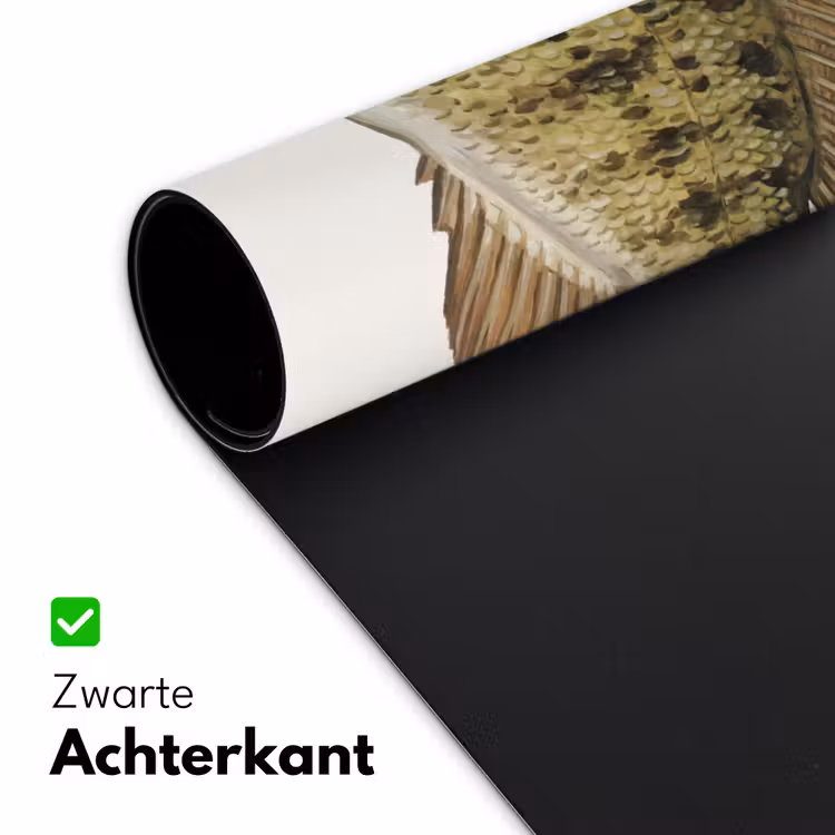 Vissen - Natuur - Vintage Muismat XXL klein -sfeer2