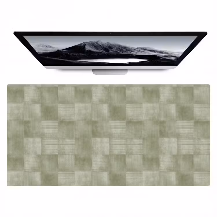 Vlakken - Rustiek - Groen Muismat XXL klein 681 -zzz3d
