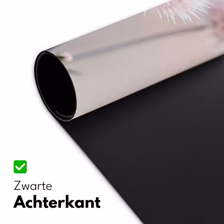 Bloemen - Bollen - Roze Muismat XXL klein -sfeer2