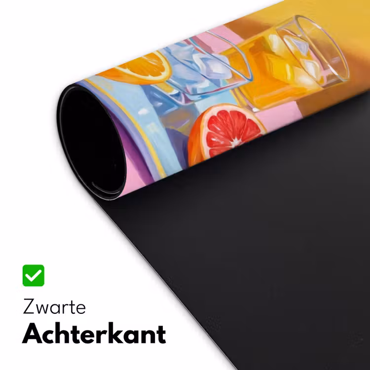 Desk Mat - Flowers - Pink - Modern - Bloemen - Roze - Modern Muismat XXL klein