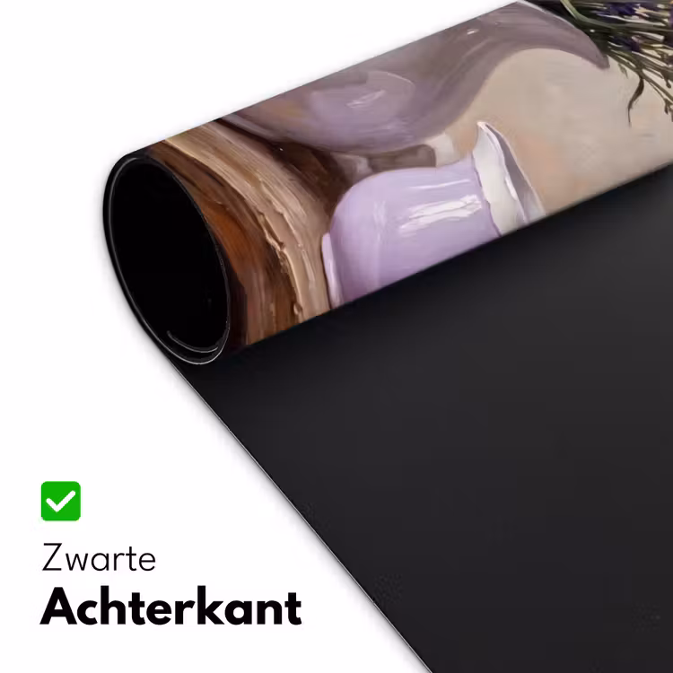 Desk Mat - Flowers - Still Life - Purple - Bloemen - Stilleven - Paars Muismat XXL klein