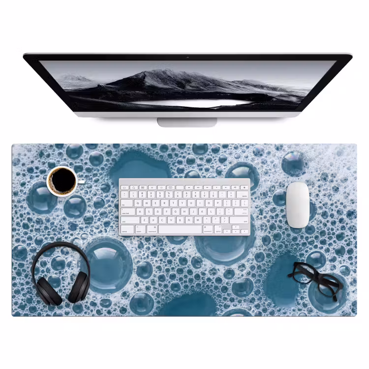 Schuim - Water - Textuur Muismat XXL klein -3d
