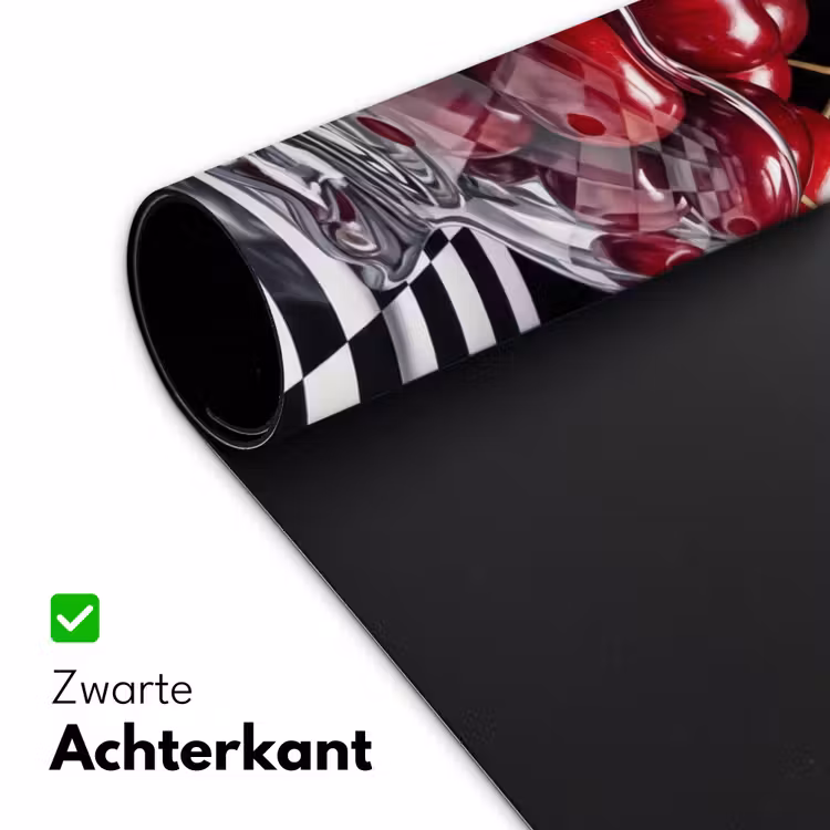 Desk Mat - Food - Cherries - Red - Eten - Kersen - Rood Muismat XXL klein