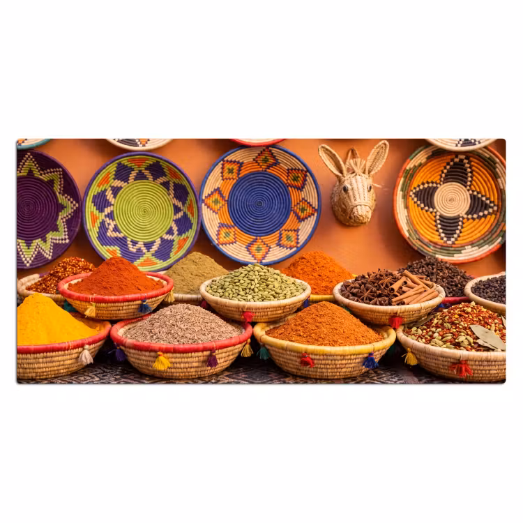 Desk Mat - Food - Colorful - Culture - Eten - Kleurrijk - Cultuur Muismat XXL klein
