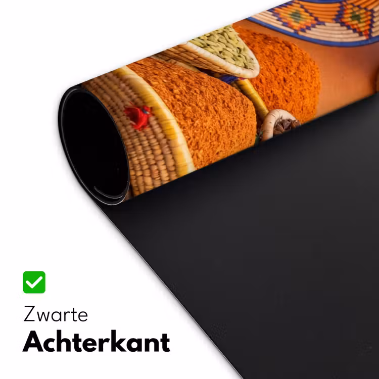 Desk Mat - Food - Colorful - Culture - Eten - Kleurrijk - Cultuur Muismat XXL klein