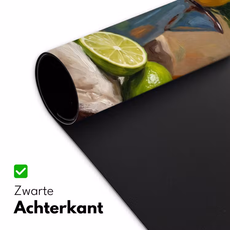 Desk Mat - Food - Still Life - Classical - Eten - Stilleven - Klassiek Muismat XXL klein