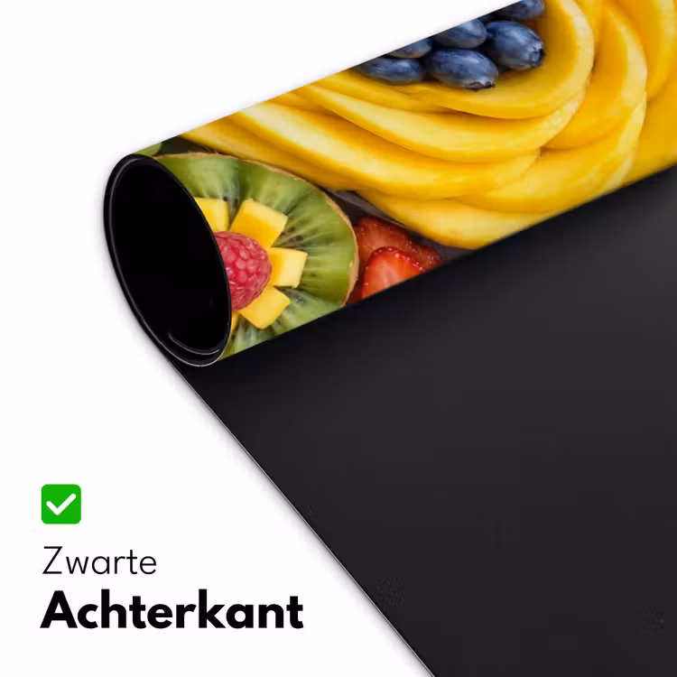 Fruit - Arrangement - Gezond - Kleurrijk - Eten Muismat XXL klein -sfeer2