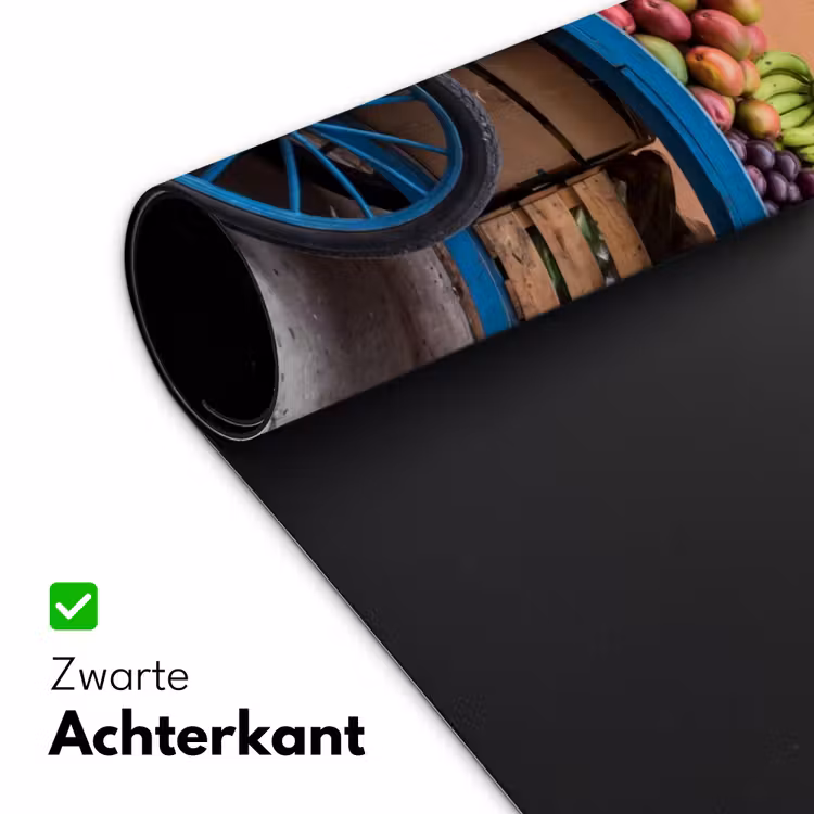 Desk Mat - Fruit - Cart - Street - Fruit - Kar - Straat Muismat XXL klein