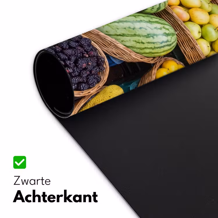 Desk Mat - Fruit - Market - Colorful - Fruit - Markt - Kleurrijk Muismat XXL klein