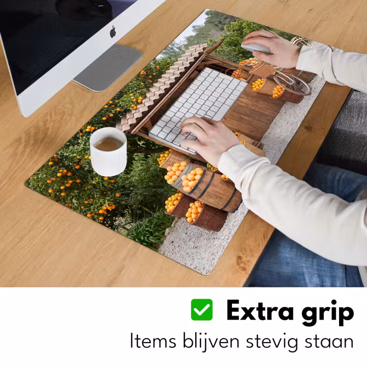 Desk Mat - Fruit - Market - Rural - Fruit - Markt - Landelijk Muismat XXL klein