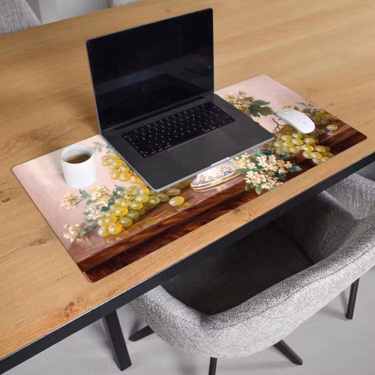 Desk Mat - Fruit - Still Life - Classic - Fruit - Stilleven - Klassiek Muismat XXL klein