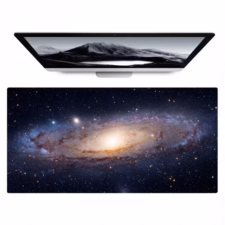 Desk Mat - Galaxy - Space - Cosmos - Sterrenstelsel - Ruimte - Kosmos Muismat XXL klein
