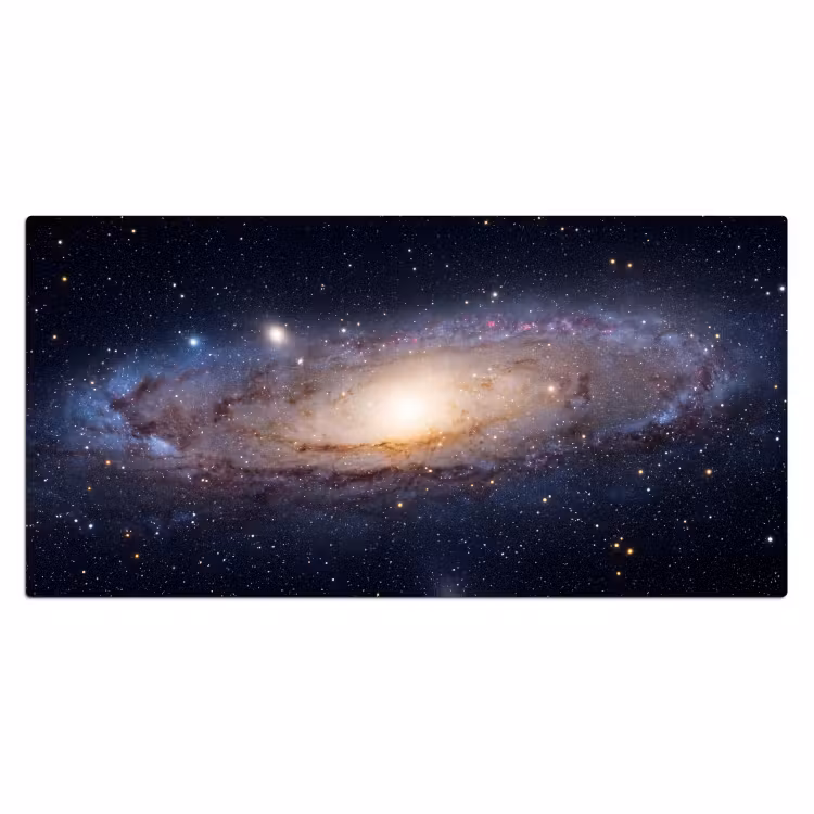 Desk Mat - Galaxy - Space - Cosmos - Sterrenstelsel - Ruimte - Kosmos Muismat XXL klein