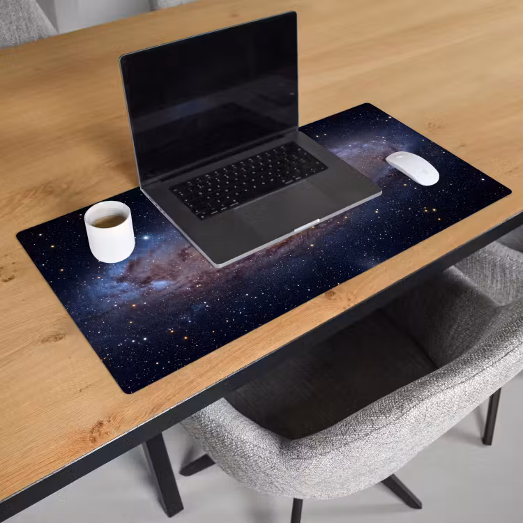 Desk Mat - Galaxy - Space - Cosmos - Sterrenstelsel - Ruimte - Kosmos Muismat XXL klein